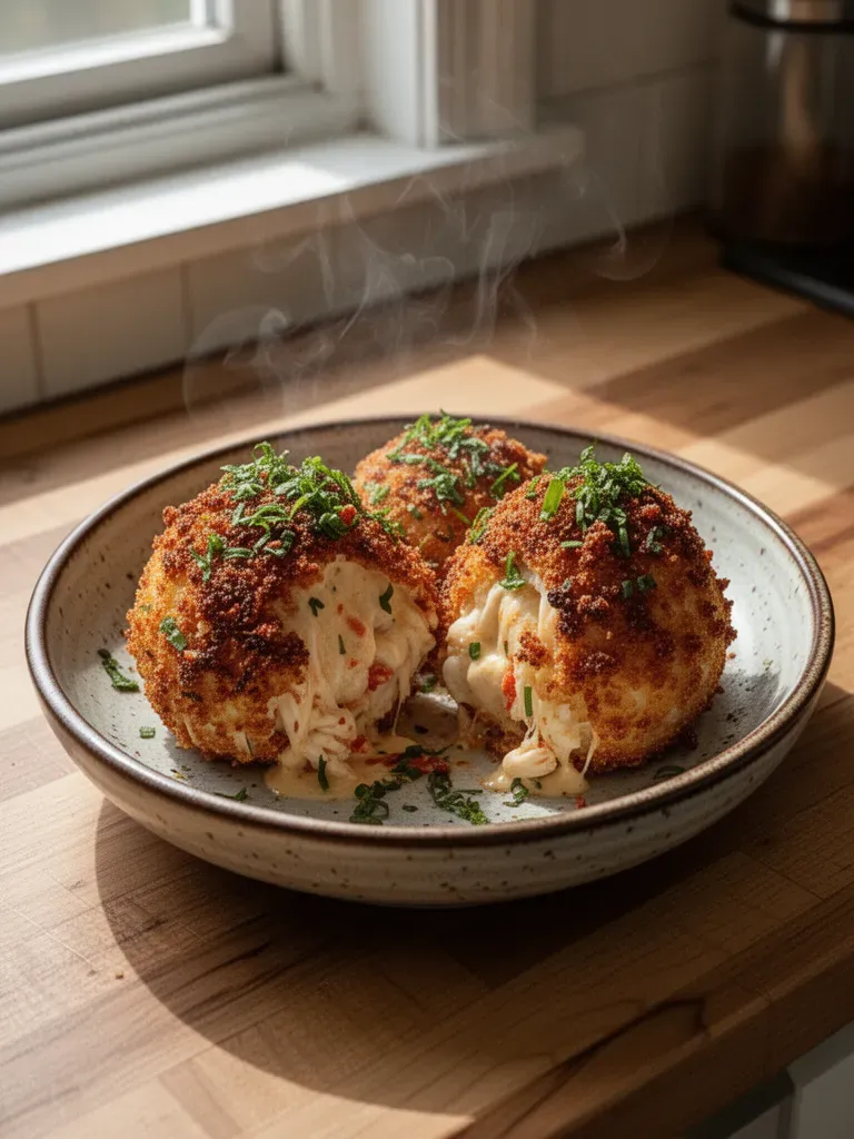 Easy Famous Crab Bombs Appetizer