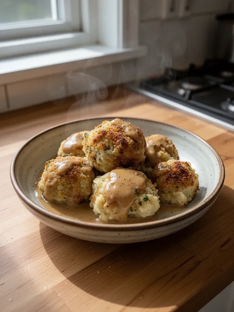 Turkey Stuffing Balls