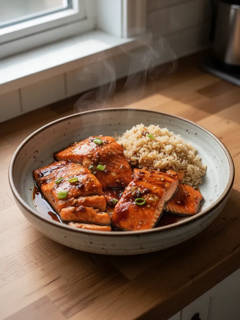 Honey Garlic Soy Salmon