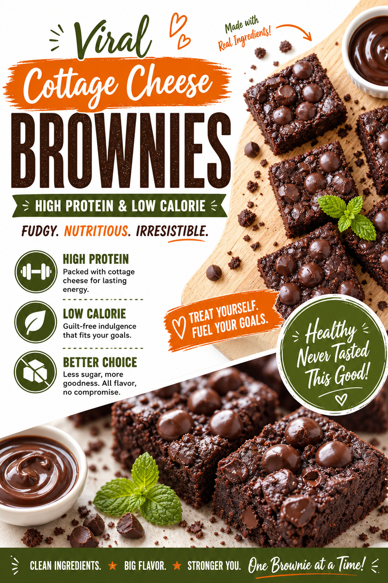 Cottage Cheese Brownies: Healthier Chocolate Treats