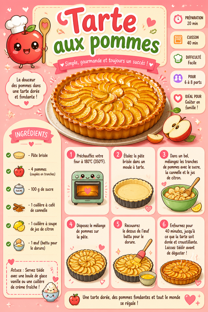 Tarte aux pommes