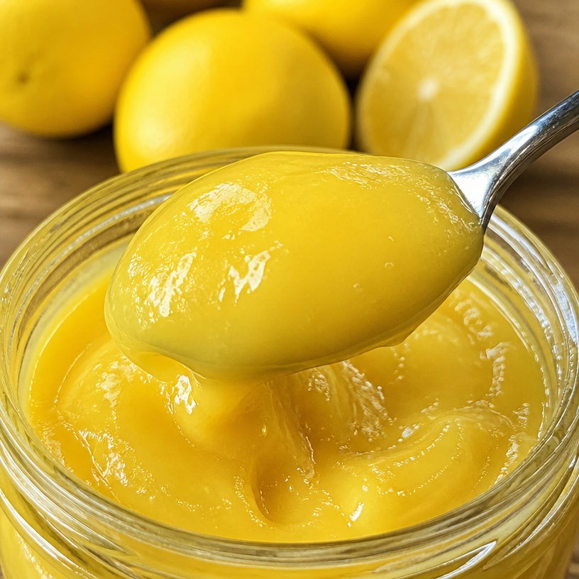 Lemon Curd in French is "Crème de Citron".