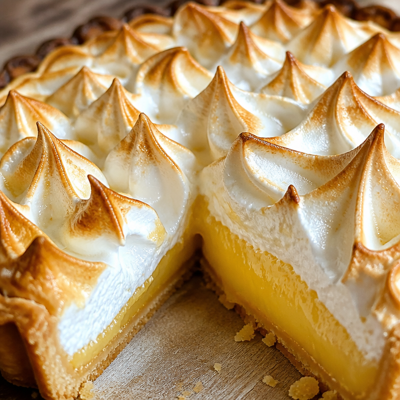 Tarte au Citron Meringuée