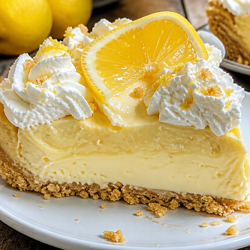 Tarte au fromage crémeux au citron sans cuisson