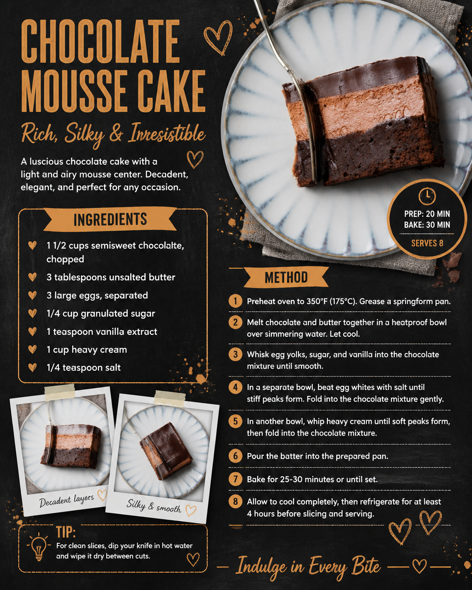 Chocolate Mousse Cake