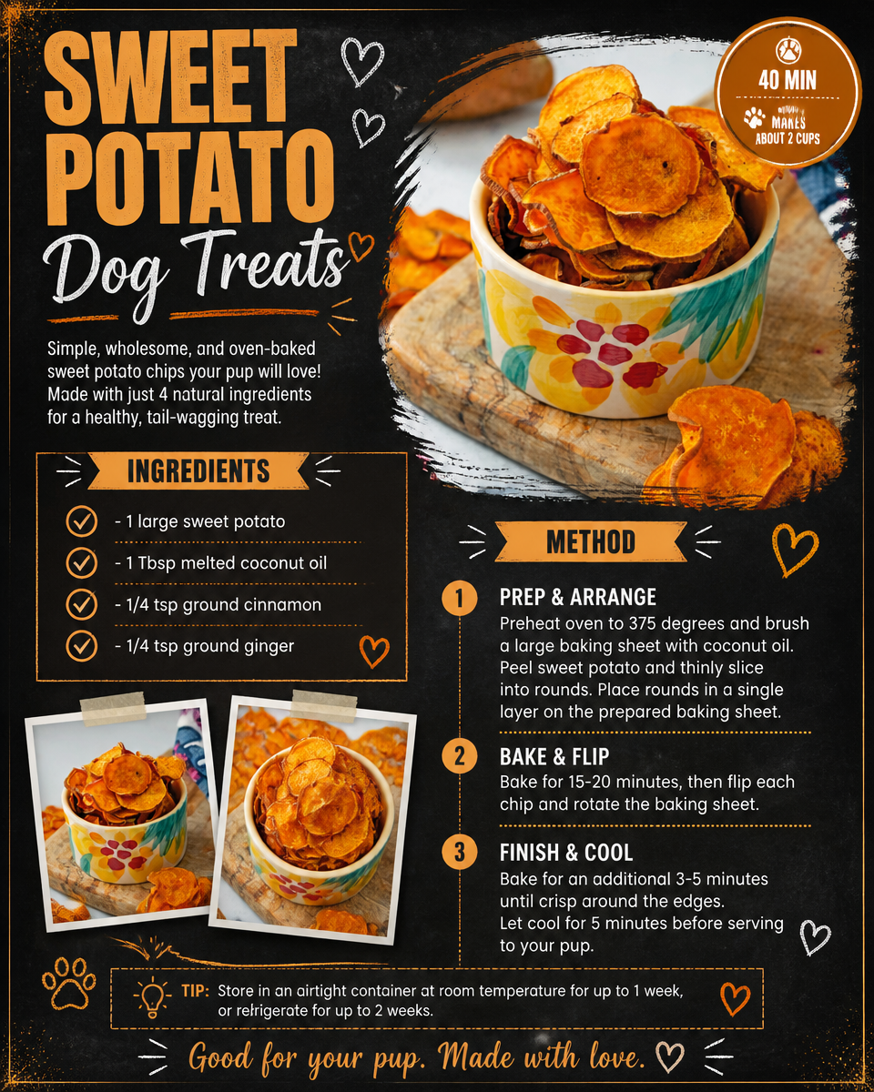 Sweet Potato Dog Treats