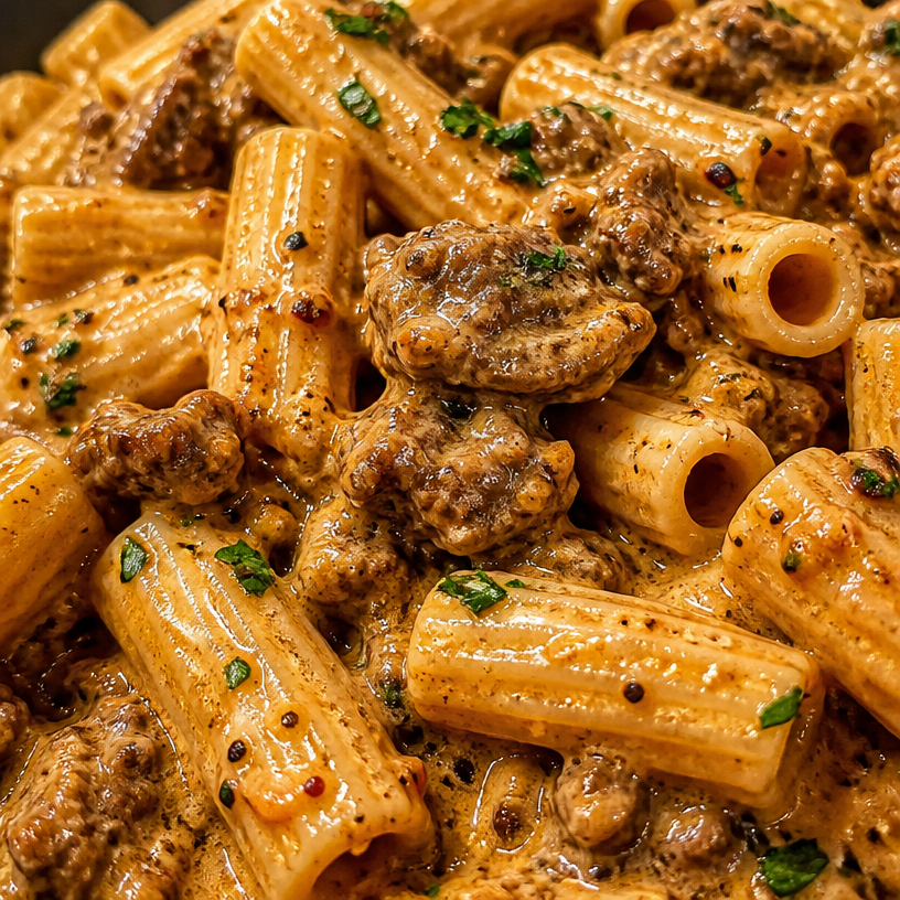 Creamy Italian Sausage Rigatoni