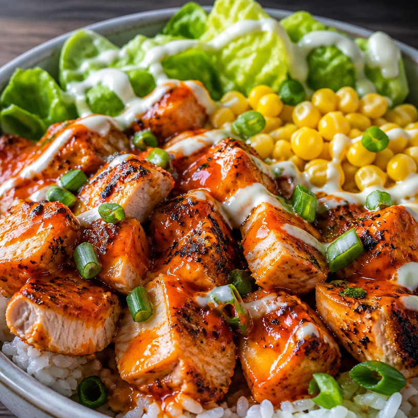 Buffalo Chicken Protein Bowl