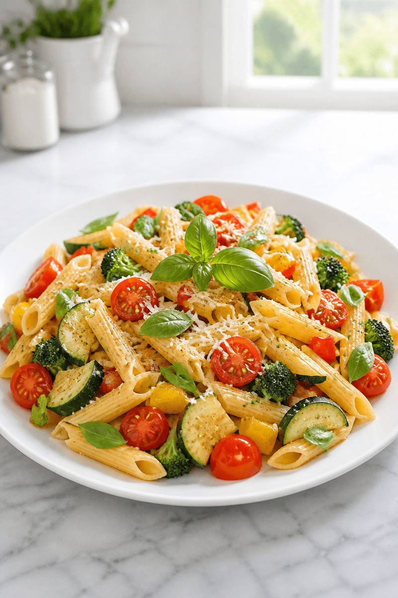 Healthy Vegetable And Parmesan Pasta Primavera Dinner 5 Healthy Vegetable And Parmesan Pasta Primavera Dinner