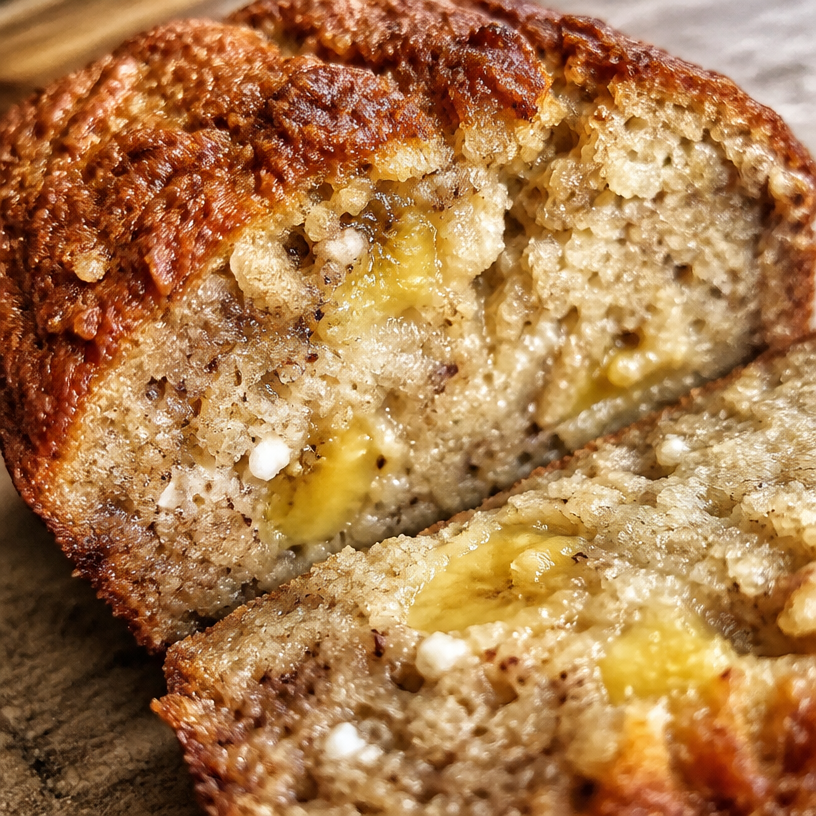 Cottage Cheese Banana Bread