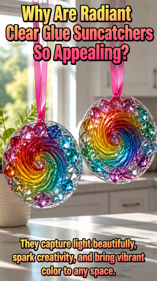 Why Are Radiant Clear Glue Suncatchers So Appealing?