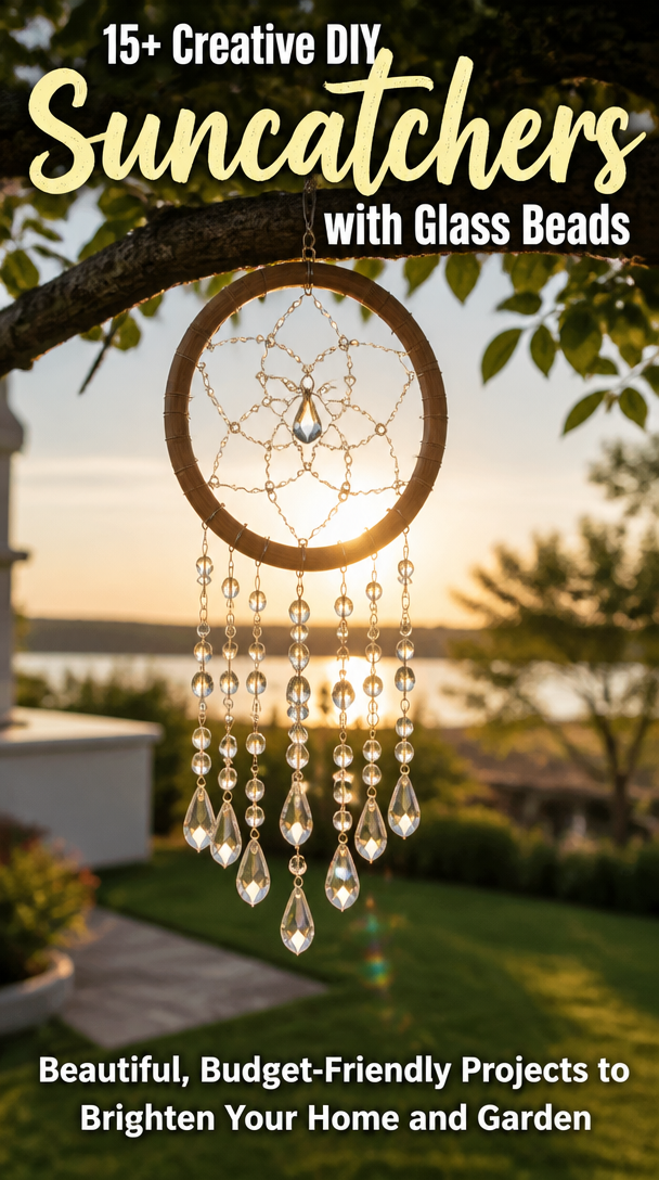 15+ Creative DIY Suncatchers with Glass Beads