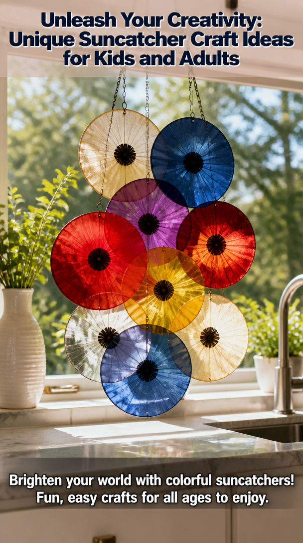 Unleash Your Creativity: Unique Suncatcher Craft Ideas for Kids and Adults