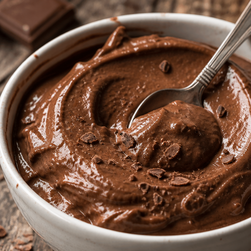 Cottage Cheese Chocolate Mousse