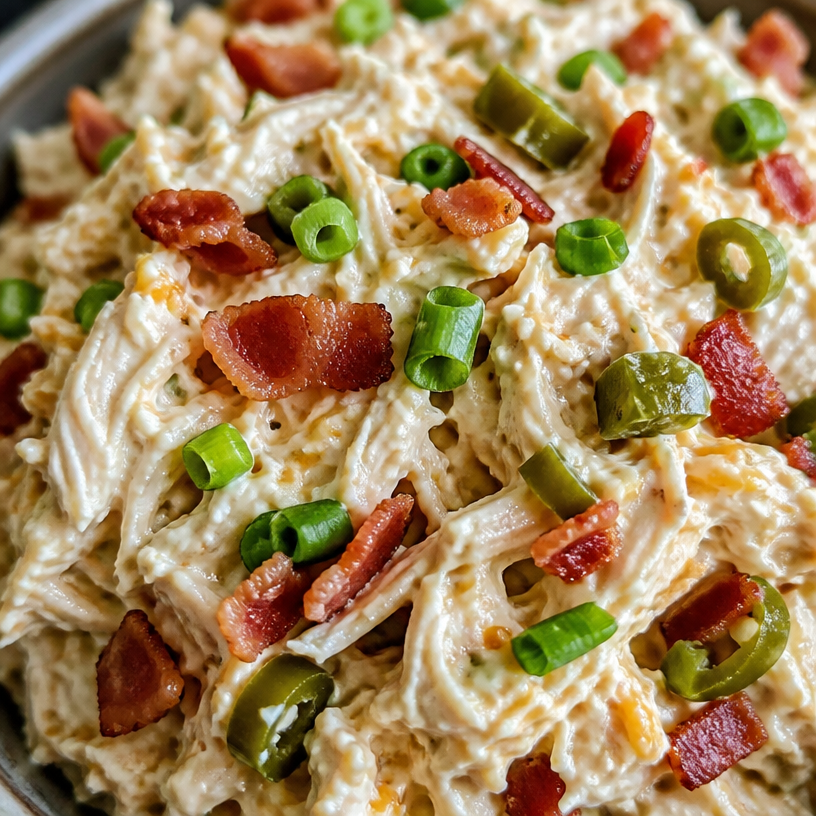 Jalapeño Popper Chicken Salad