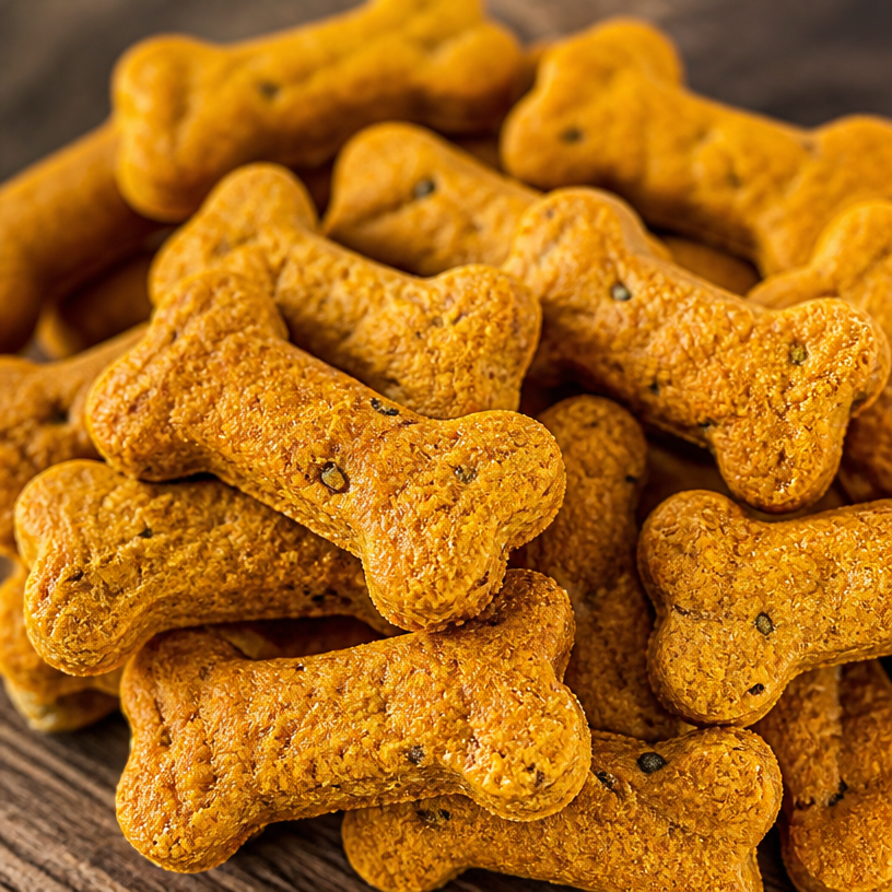 Baked Pumpkin Dog Treats