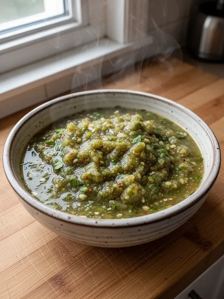 Roasted Tomatillo Salsa