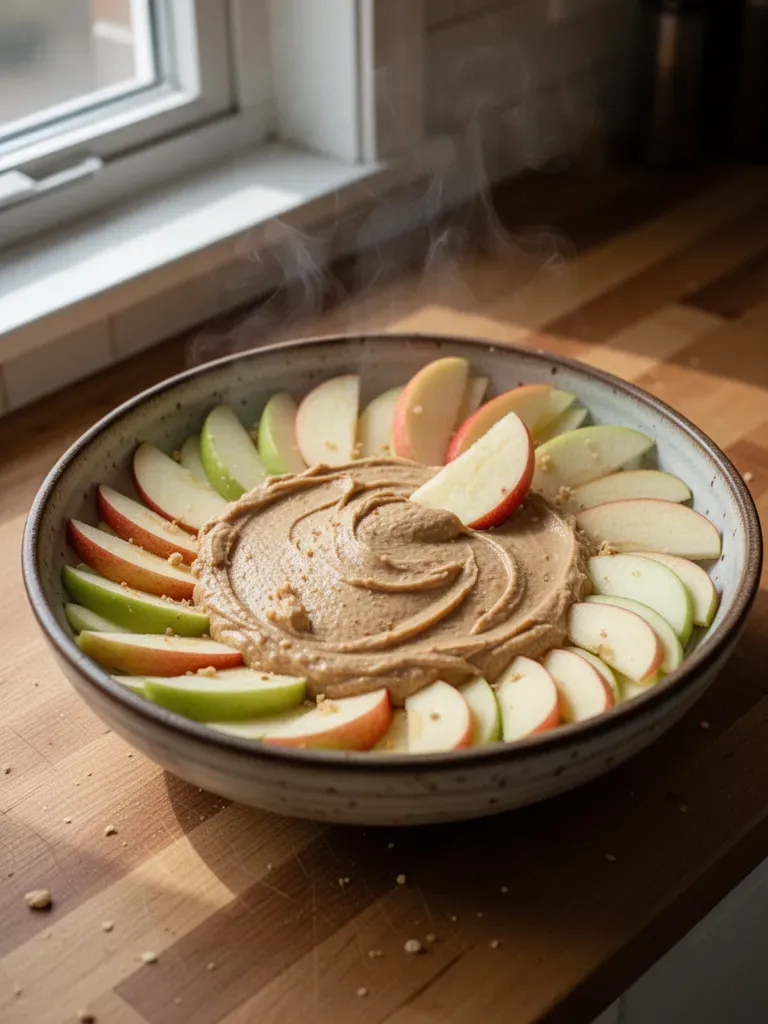 Peanut Butter Yogurt Dip for Apples
