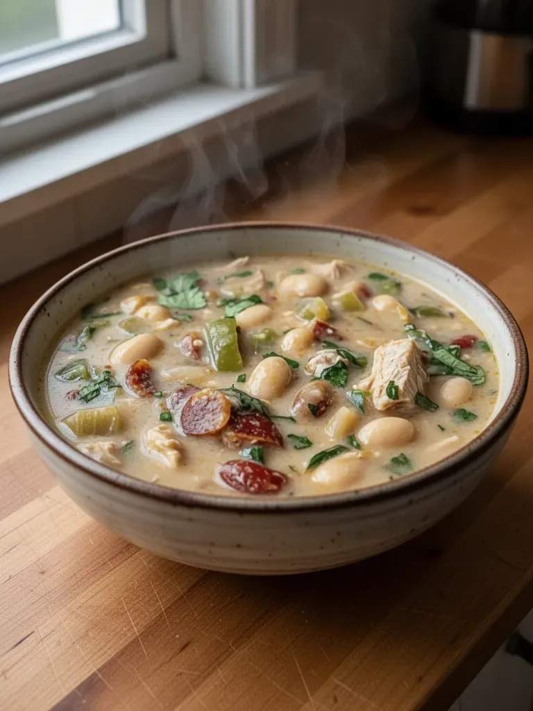 Cozy Cajun White Chicken Chili: Your New Comfort Food Classic