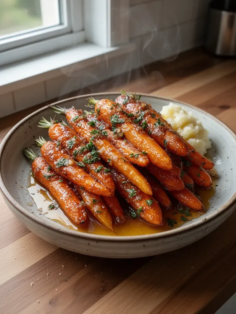 Brown Sugar Glazed Carrots