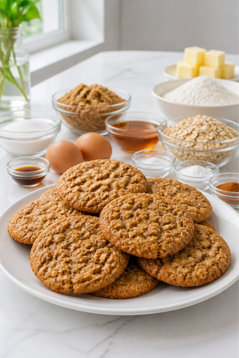 Soft Chewy Maple Brown Sugar Oatmeal Cookie Soft Chewy Maple Brown Sugar Oatmeal Cookie