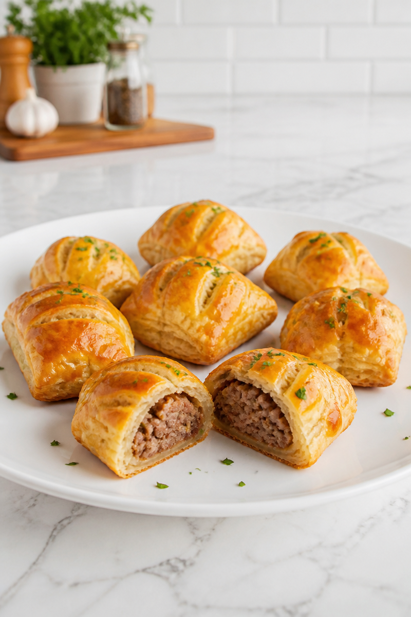 Mini Halal Beef Wellington Appetizer Bite