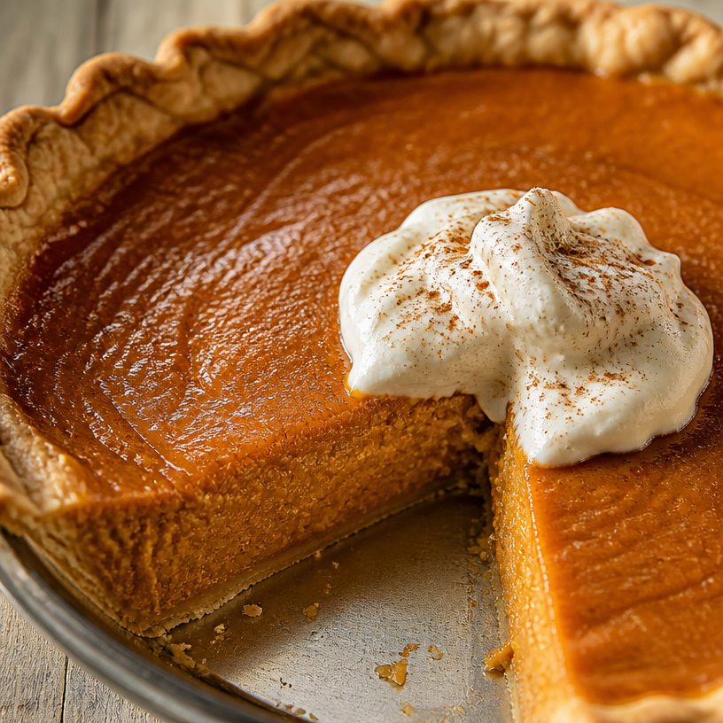 Healthier Pumpkin Pie