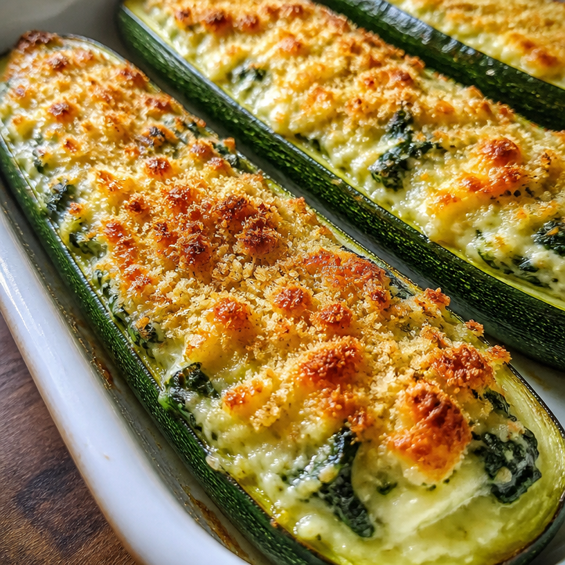 Stuffed Zucchini Boats