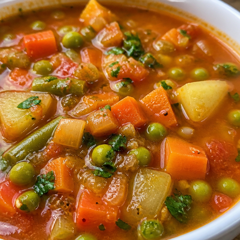 15-Minute Vegetable Soup
