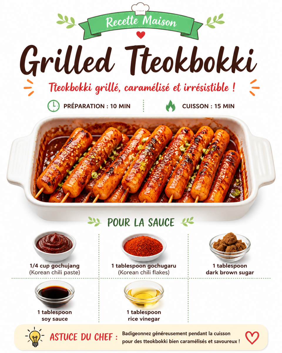 Grilled Tteokbokki
