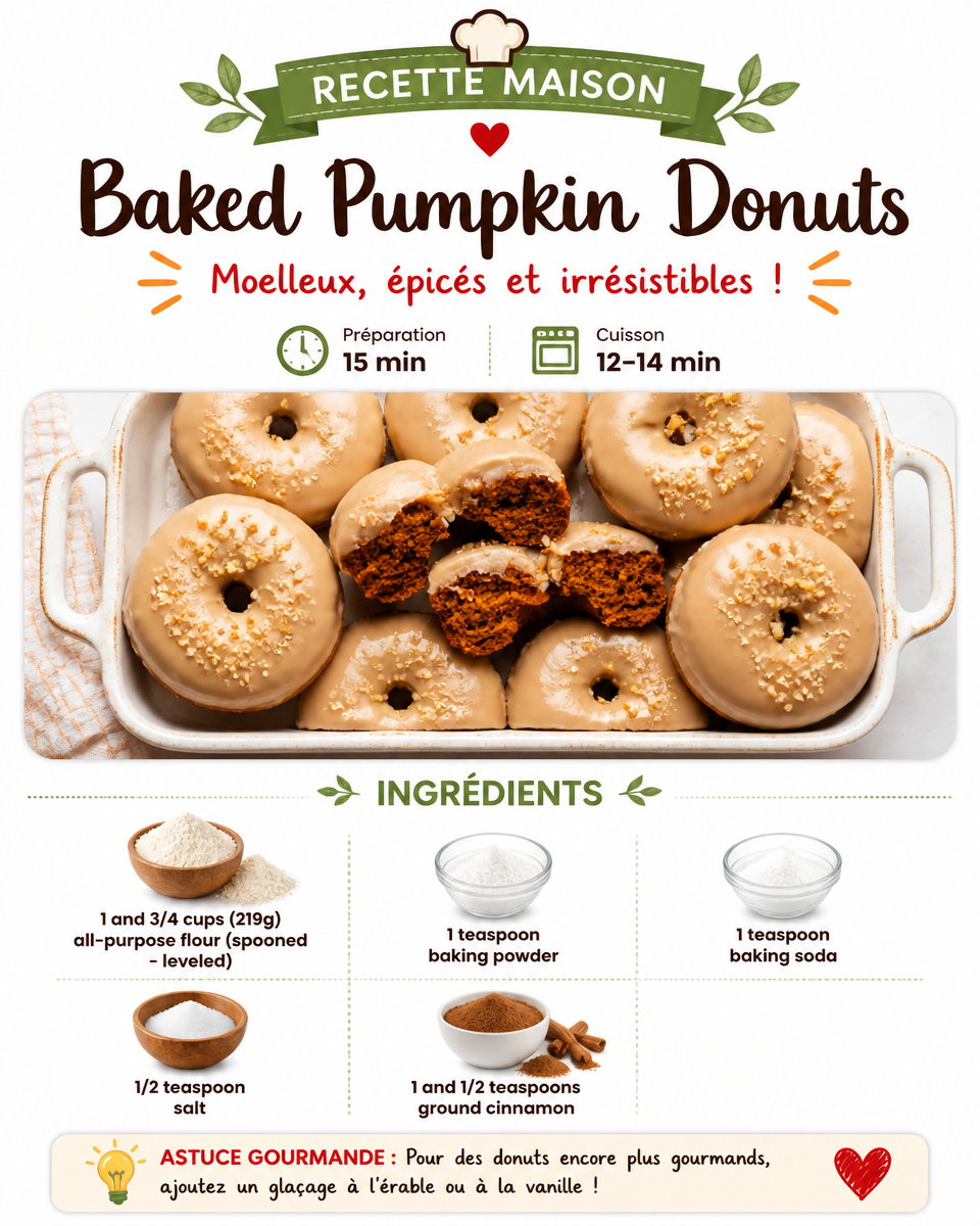 Baked Pumpkin Donuts