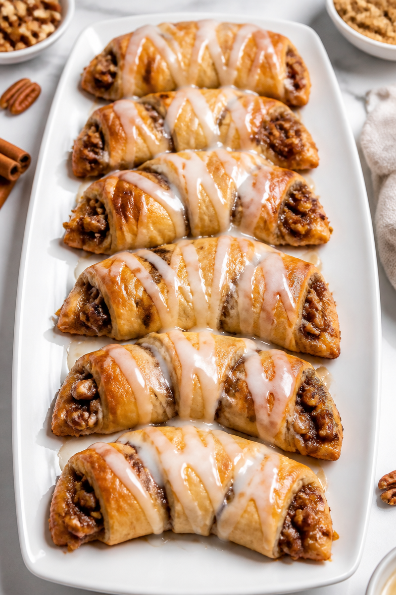 Sweet Pecan And Cinnamon Stuffed Crescent Roll Recipe 6 Sweet Pecan And Cinnamon Stuffed Crescent Roll Recipe