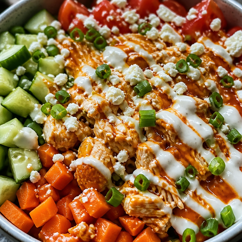 Buffalo Chicken Protein Bowl