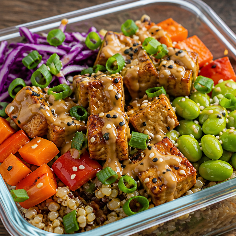 Tofu Meal Prep Bowls