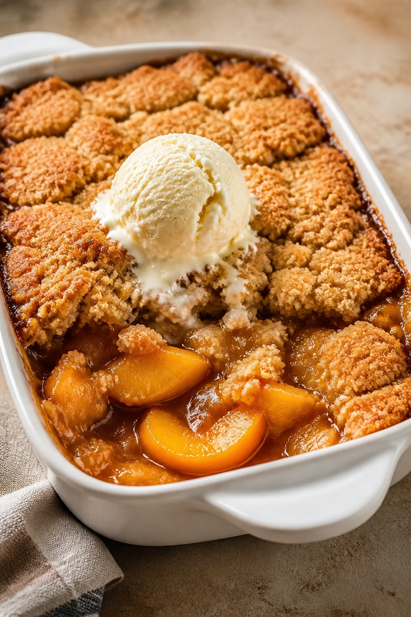 Joanna Gaines Peach Cobbler Recipe
