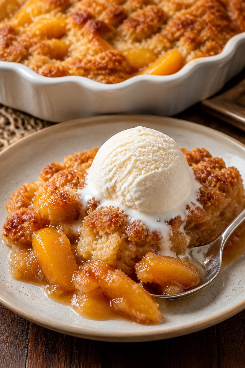 Joanna Gaines Peach Cobbler