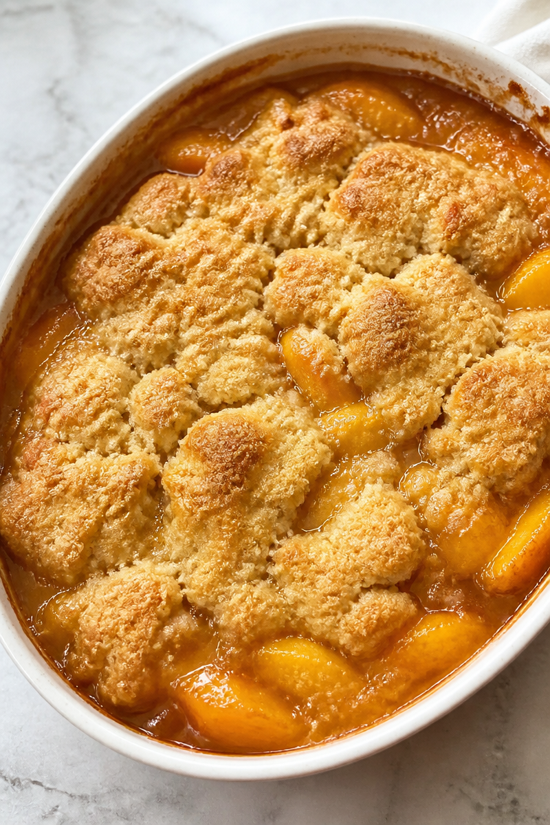 Peach Cobbler