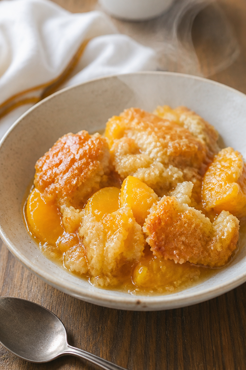 Gluten-Free Peach Cobbler Recipe