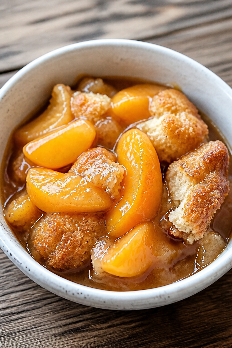 Fresh Peach Cobbler