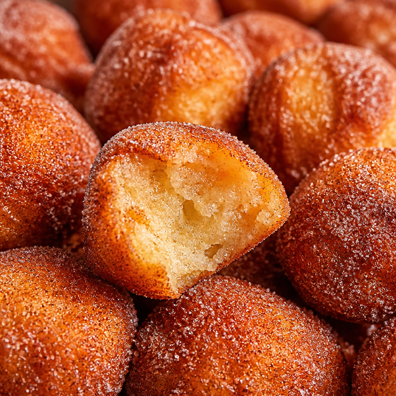 Bouchées de biscuits au sucre et à la cannelle