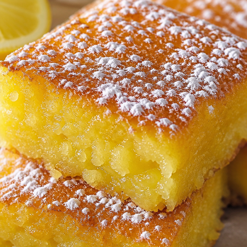 Gâteau au citron fondant