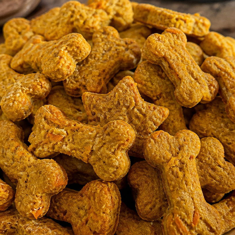 Carrot Pumpkin Dog Treats
