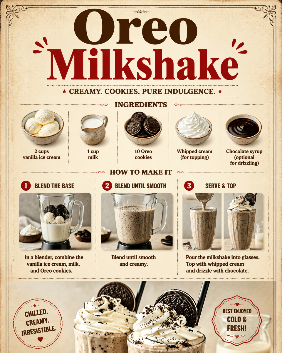 Oreo Milkshake