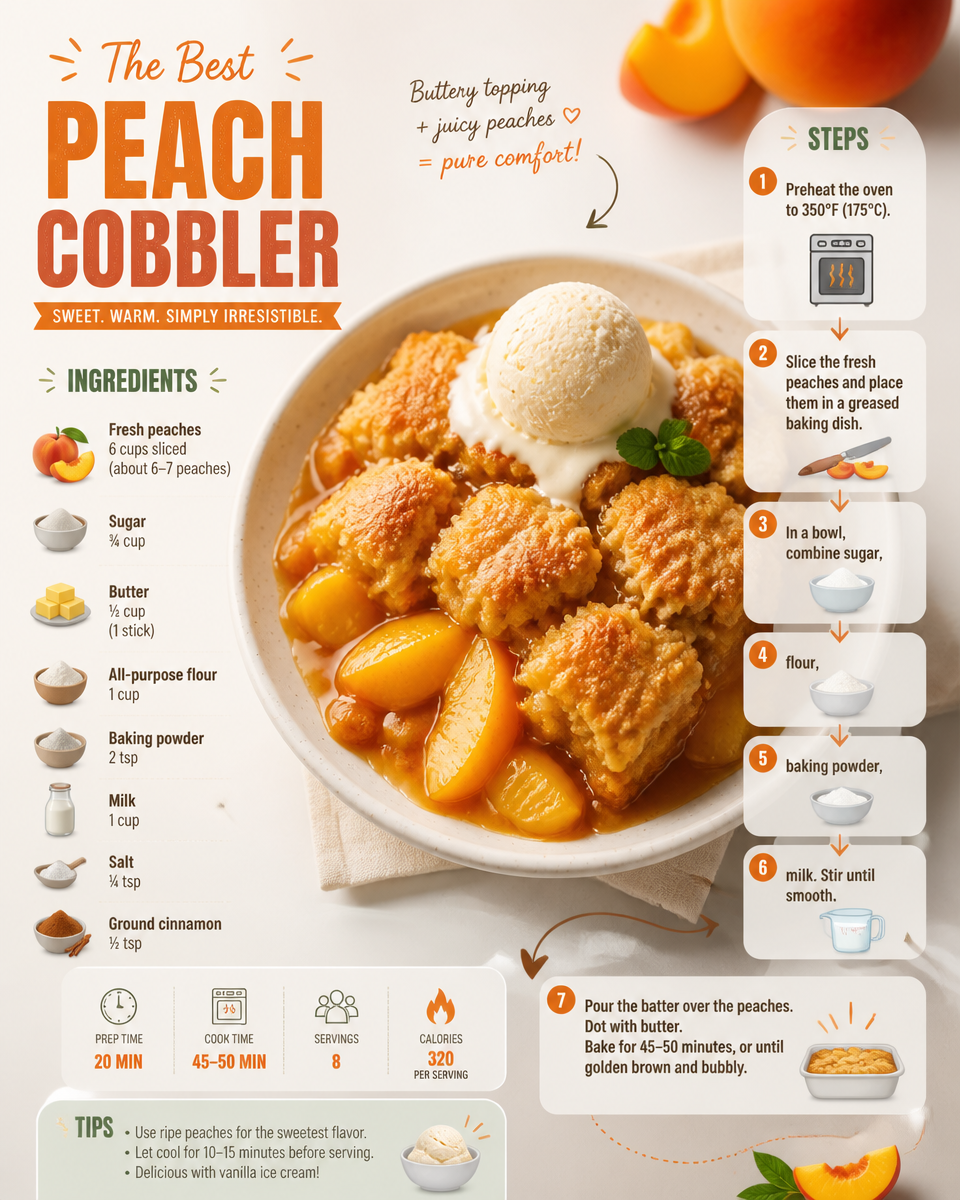 Peach Cobbler