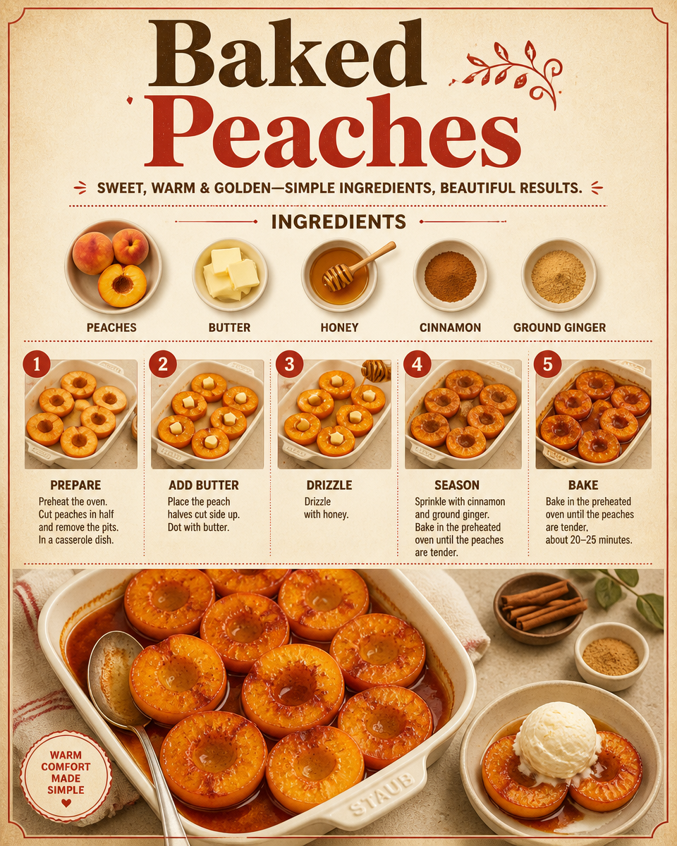 Baked Peaches