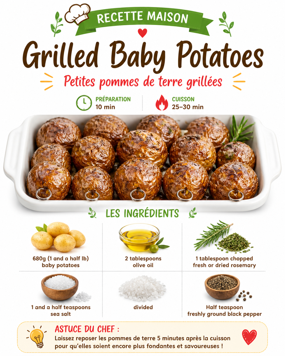 Grilled Baby Potatoes