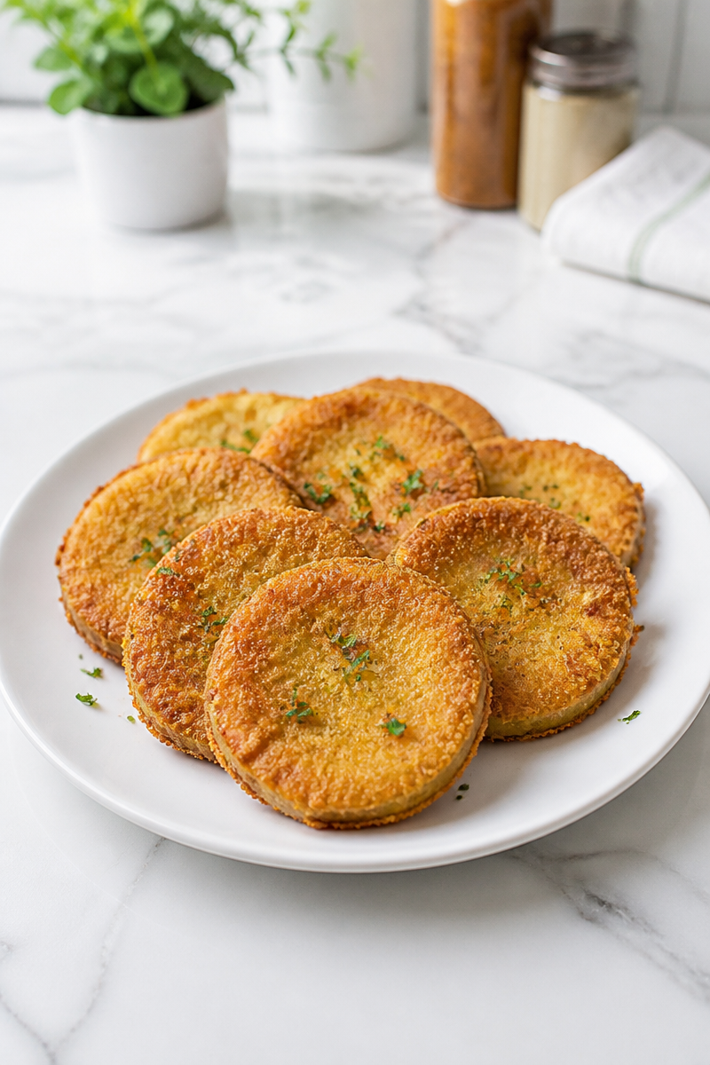 Classic Southern Fried Green Tomato