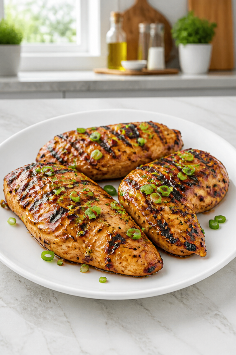 Sweet and Spicy Hawaiian Grilled Chicken