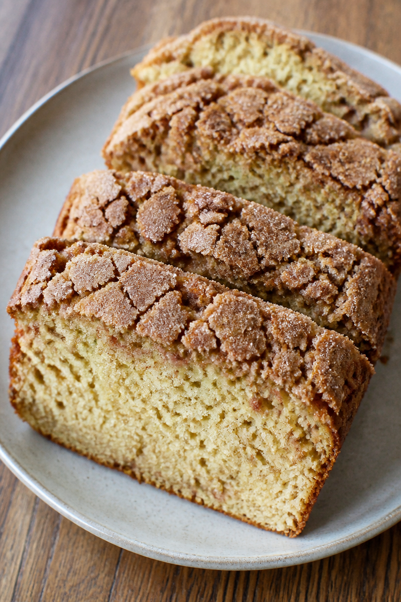 Snickerdoodle Zucchini Bread