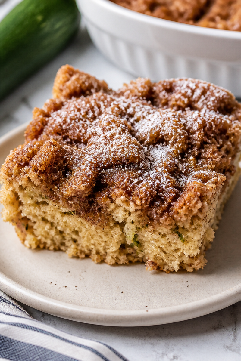 Zucchini Coffee Cake Recipe - Perfect for Breakfast | Zucchini Coffee Cake Bread, Zucchini Crumb Cake Recipe, Zucchini Dessert Recipes